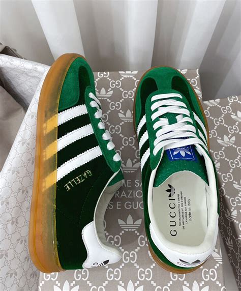 gucci gazelle fake vs real|adidas x Gucci real.